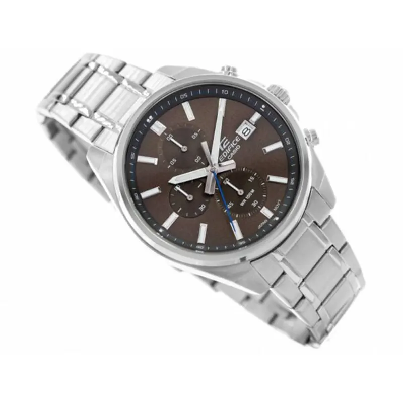 Casio Edifice Brownish Grey Dial Men's Watch- EFV-610D-5CV